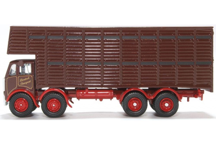 Oxford Diecast 76ATKL005 Atkinson Cattle Truck L Davies And Sons Nearside