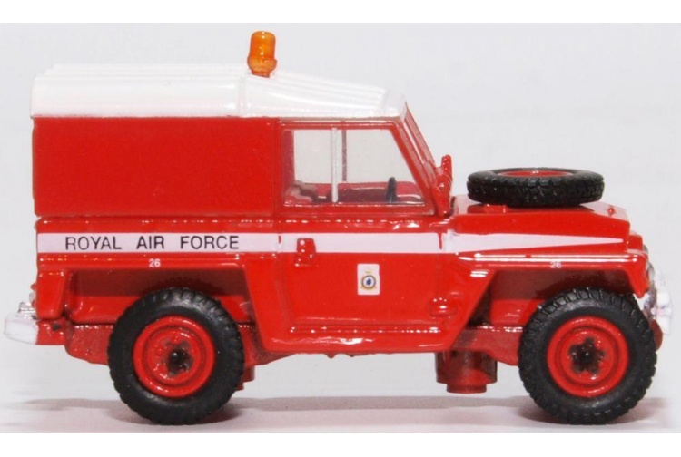 oxford-diecast-76lrl003-land-rover-1/2-ton-lightweight-raf-red-arrows-offside