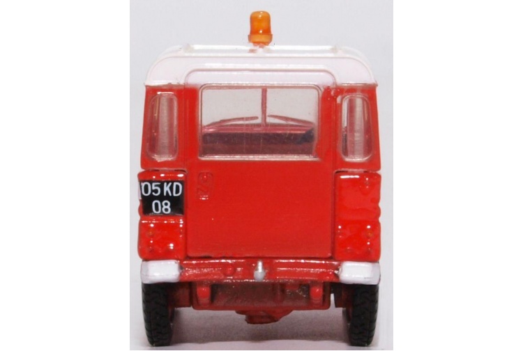 oxford-diecast-76lrl003-land-rover-1/2-ton-lightweight-raf-red-arrows-rear