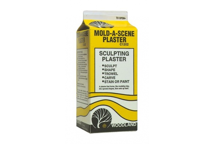Woodland Scenics C1202 Mold-a-Scene Plaster