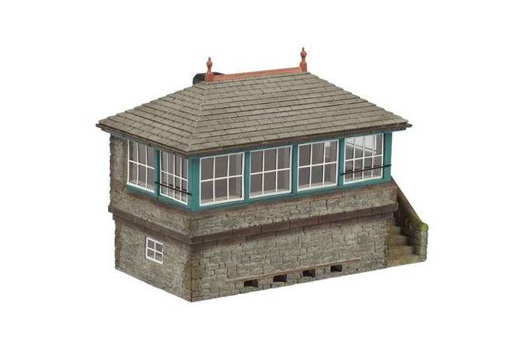 N scale signal box from Bachmann Scenecraft 42-176 ready assembled detailed resin modeld