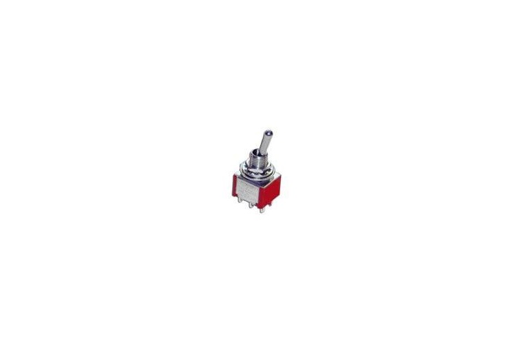 Gaugemaster GM505 DPDT Centre Off Mini Toggle Switch