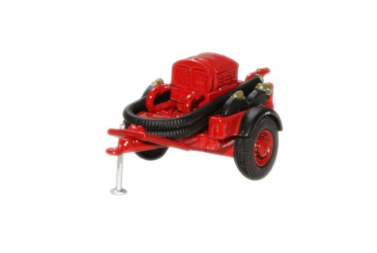 Oxford Diecast 76CCP003 Red Coventry Climax Pump Trailer