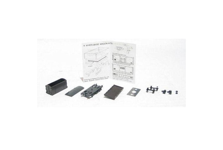 Peco KNR-20 N Gauge Conflat Wagon Plastic Kit parts