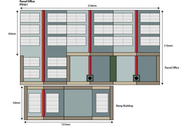 Metcalfe PO321 Parcel Offices plan