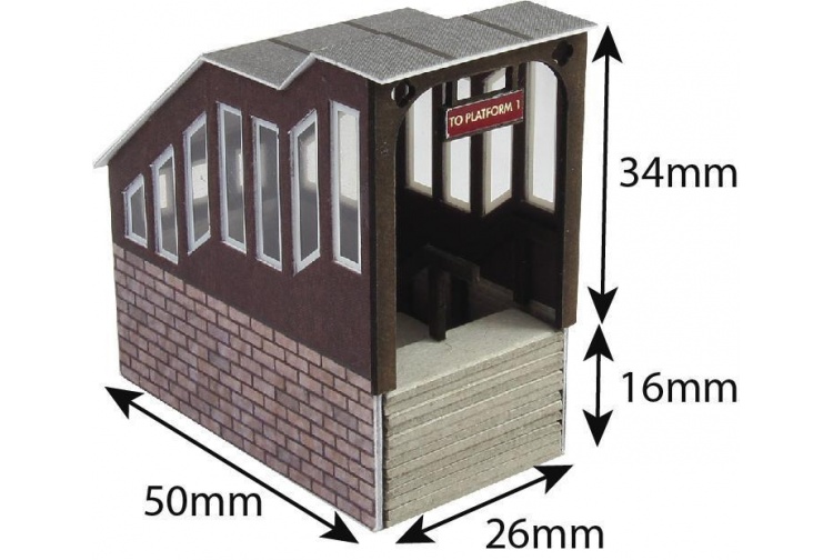 Metcalfe PO400 Platform Underpass Card Kit dimensions