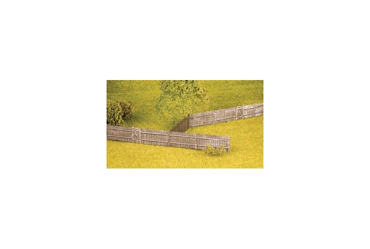 Wills Kits SS41 Feather Edge Board Fence assembled