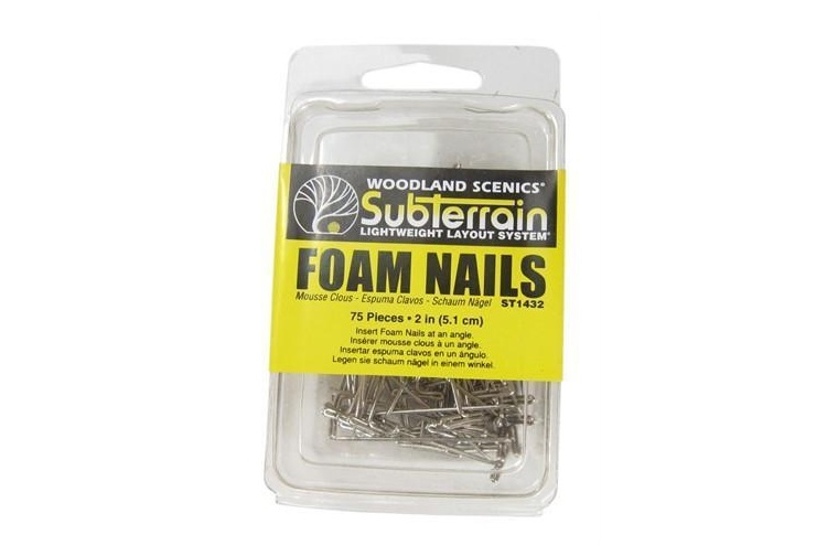 ST1432 75 Woodland Scenics Foam Nails 2 