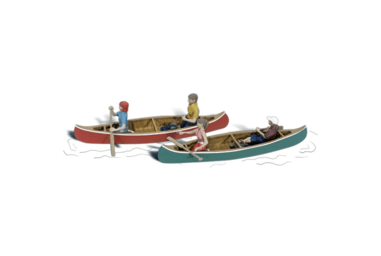 Woodland Scenics A1918 Scenic Accents Canoers