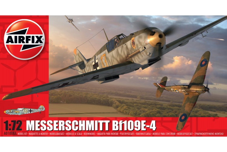 Airfix A01008A Messerschmitt Bf109E-4