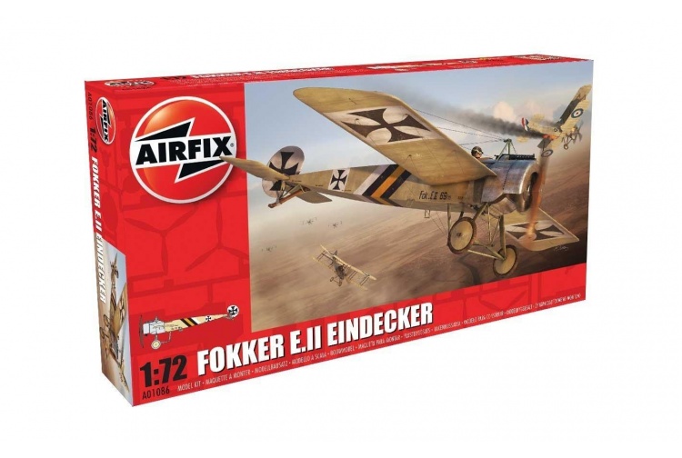 Airfix A01086 Fokker Ell (Late) Eindecker 1:72 Scale Kit Box