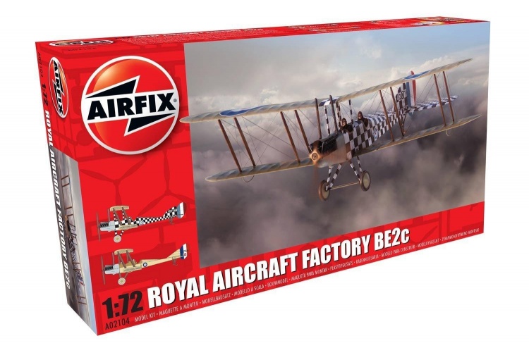 airfix a02104 royal aircraft factory be2c scout model aircraft kit