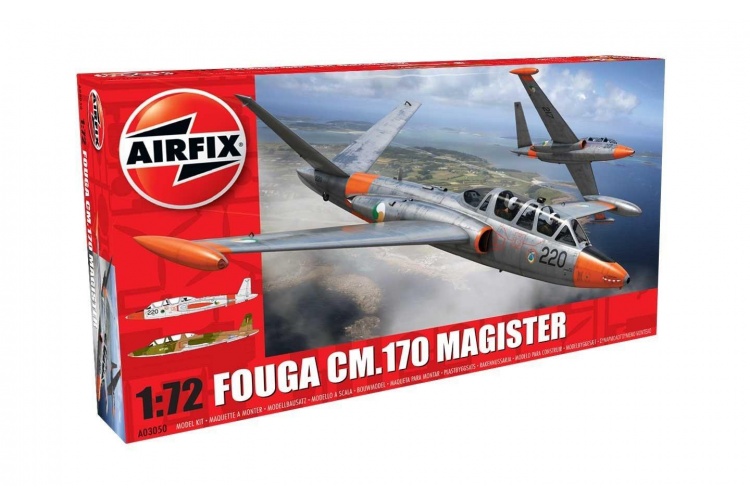 Airfix A03050 Fouga CM.170 Magister 1:72 Scale Model Aircraft Kit