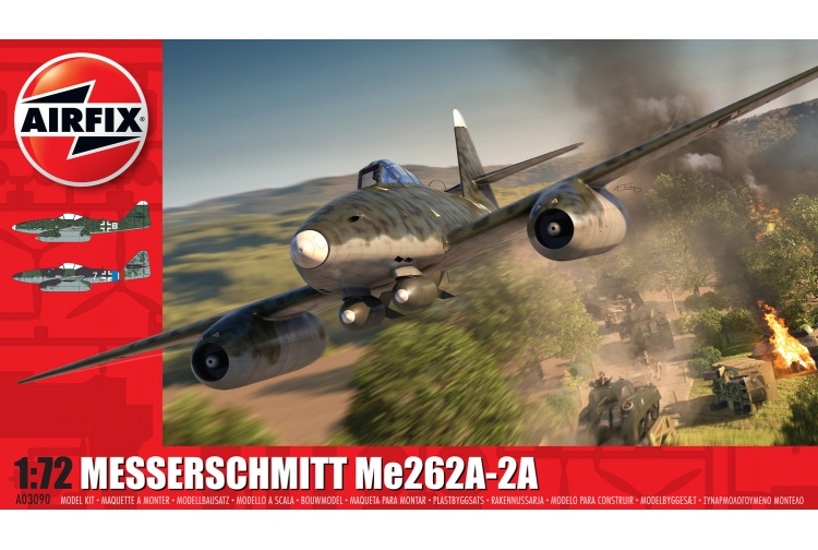 Airfix A03090 Messerschmitt ME262A-2A Package