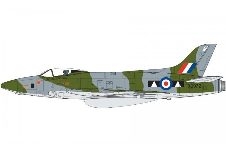 Airfix A04003 Supermarine Swift F.R MK5 Model Aircraft Kit colour scheme