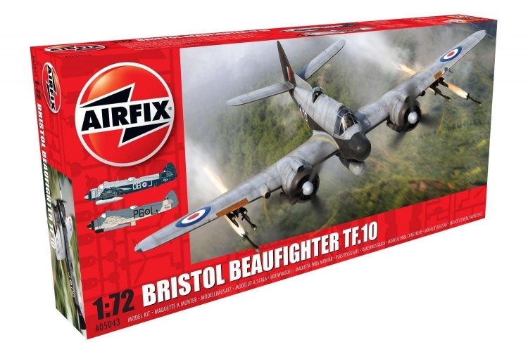 Airfix A05043 Bristol Beaufighter MK.X (Late) 1:72 Scale Model Aircraft Kit