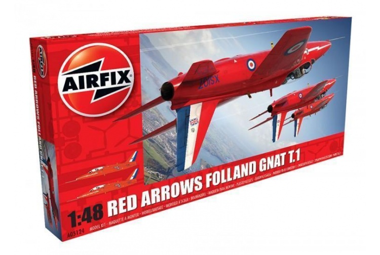 Airfix A05124 Red Arrows Gnat