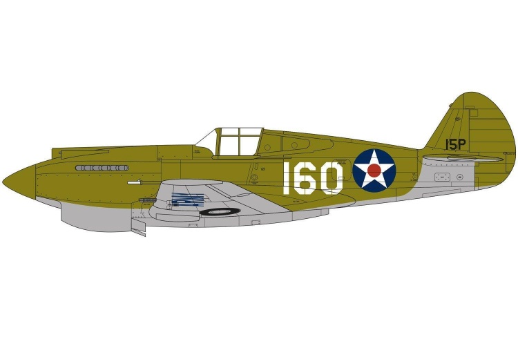 Airfix A05130 Curtiss P-40B Warhawk pic 2
