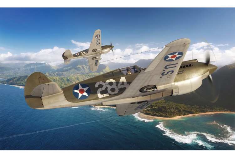 Airfix A01003B Curtiss P-40B Warhawk