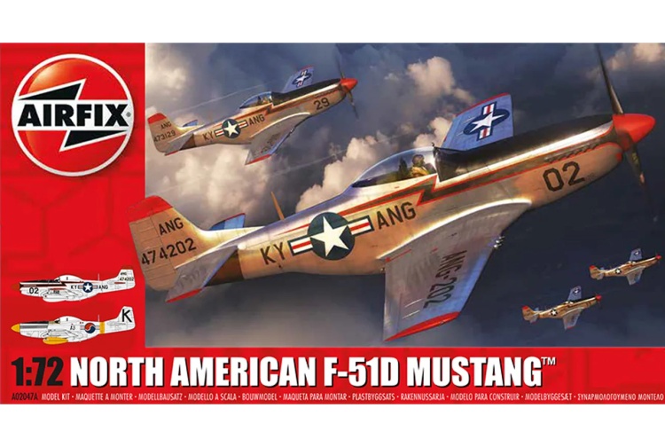 Airfix A02047A North American F-51D Mustang Package