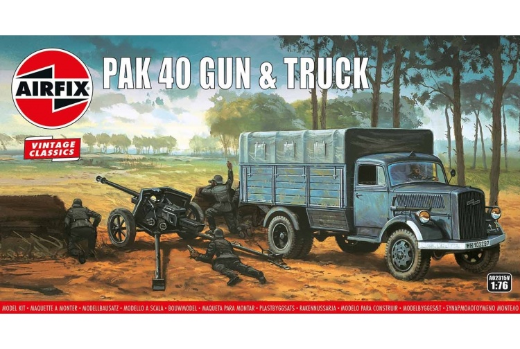 Airfix A02315V PAK 40 Gun & Truck