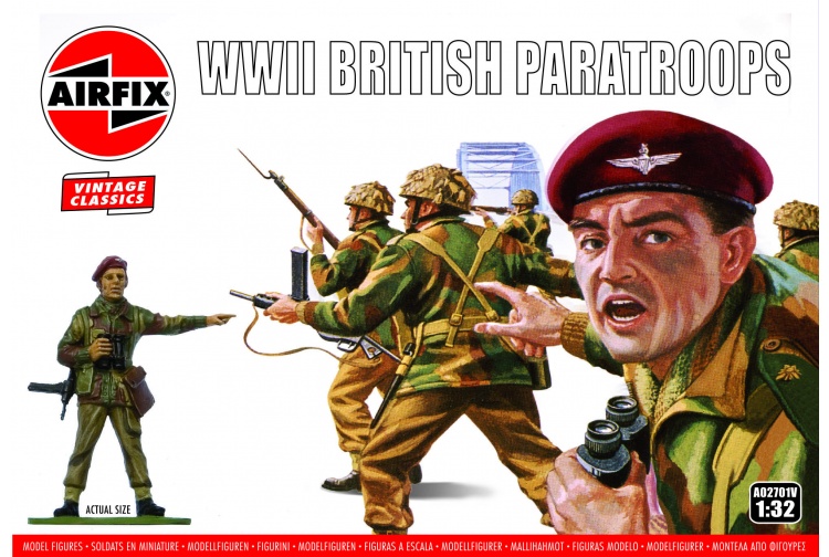 Airfix A02701V WWII British Paratroops Package