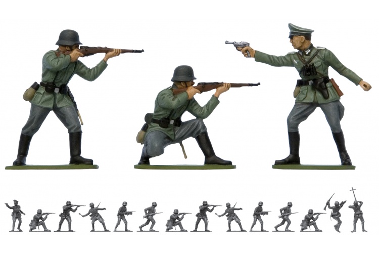Airfix A02702V WWII German Infantry Contents