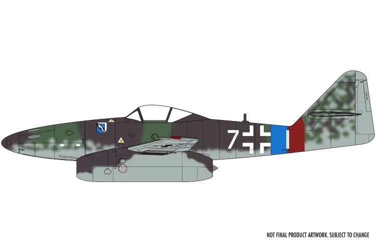 Airfix A03090 Messerschmitt ME262A-2A Livery 2
