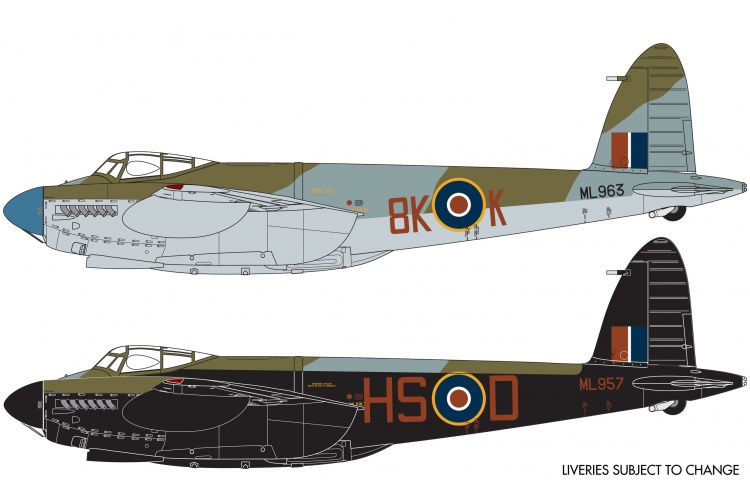 Airfix A04023 de Havilland Mosquito B.XVI Liveries