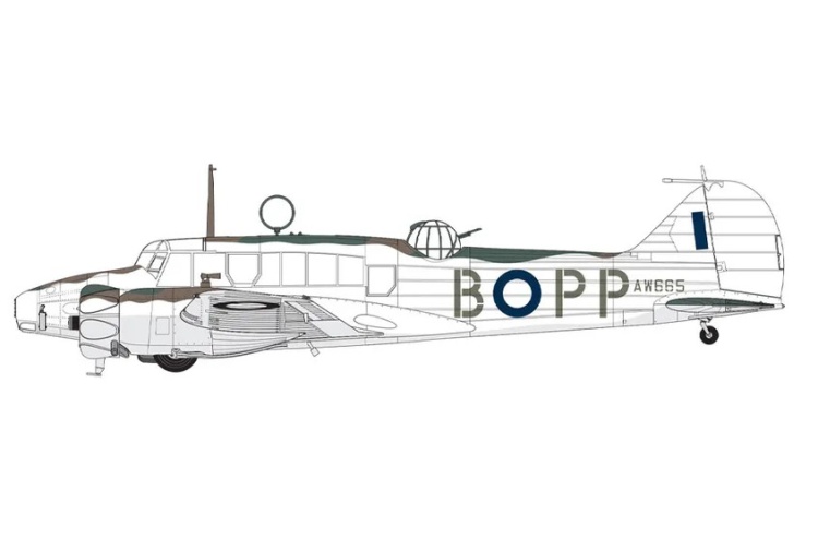 Airfix A09191 Avro Anson Mk.I Scheme B