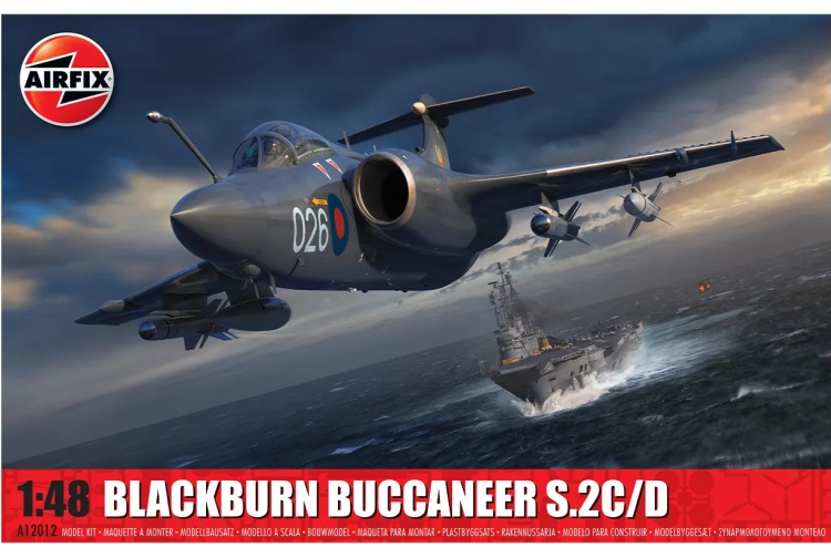 Airfix A12012 Blackburn Buccaneer S.2C/D Package