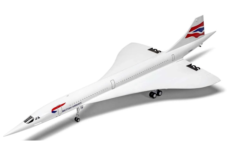 Airfix A50189 Concorde Gift Set Front Left
