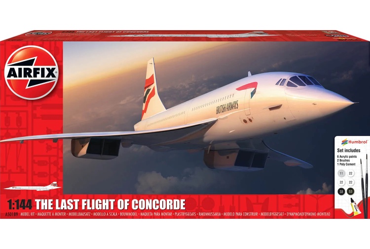 Airfix A50189 Concorde Gift Set Package
