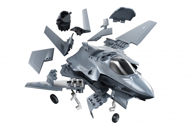 Airfix J6040 Quickbuild F-35 Lightening Model Aircraft Kit Parts 1