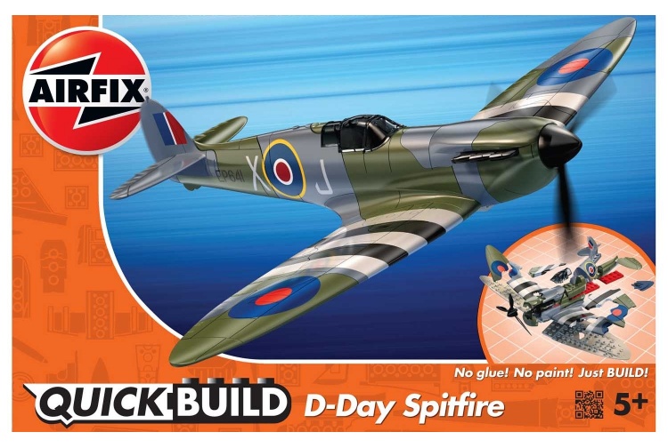 Airfix J6045 Quickbuild D-Day Spitfire Package