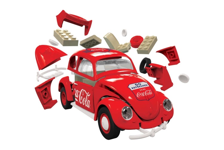 Airfix J6048 Quickbuild Coca-Cola VW Beetle Parts