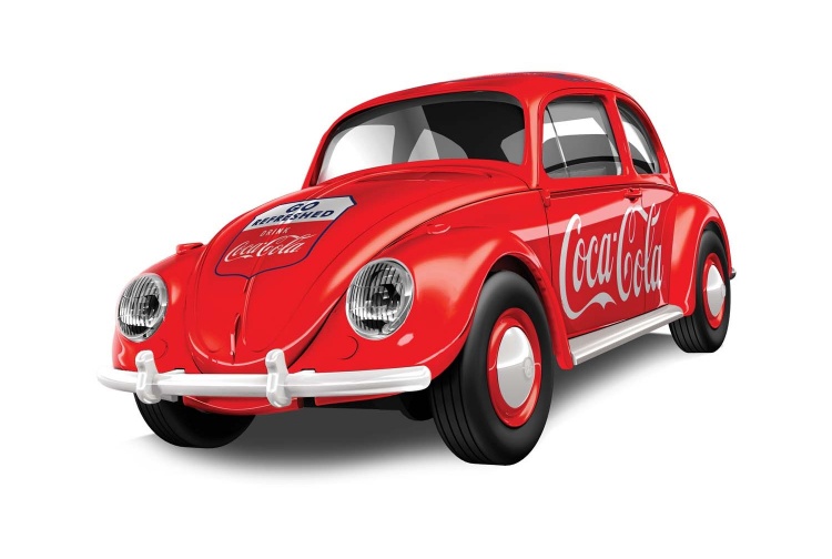 Airfix J6048 Quickbuild Coca-Cola VW Beetle