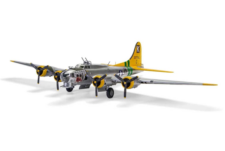 Airfix A08017B Boeing B17G Flying Fortress 1:72 Scale Model Aircraft Kit constructed