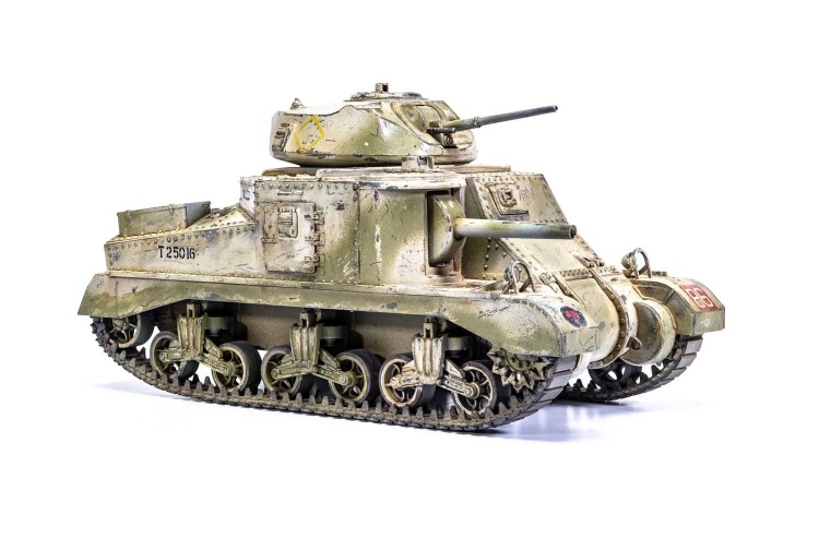 Airfix A1370 M3 Lee / Grant 1:35 Scale Plastic Model Tank Kit assembled 2