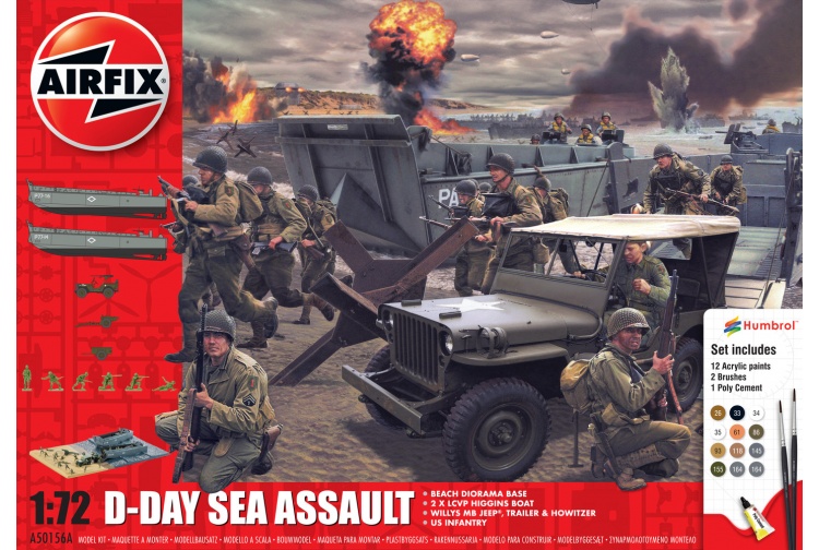 Airfix A50156A D-Day Sea Assault Set