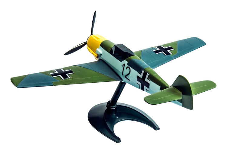 Airfix J6001 QUICKBUILD Messerschmitt Bf109 Plastic Model Aircraft Kit assembled