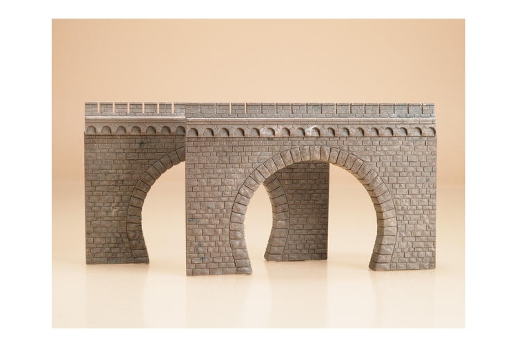 Auhagen 41587 HO/OO Double Track Tunnel Portals (Pack of 2)