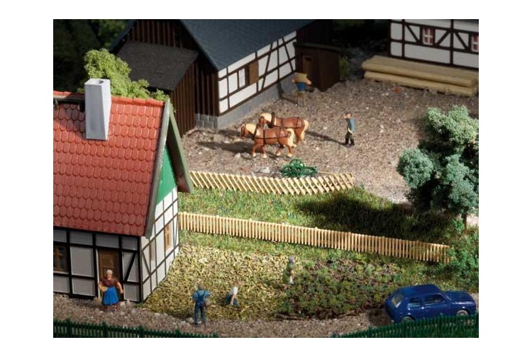 Auhagen 44626 Cross And Picket Fencing Example Layout