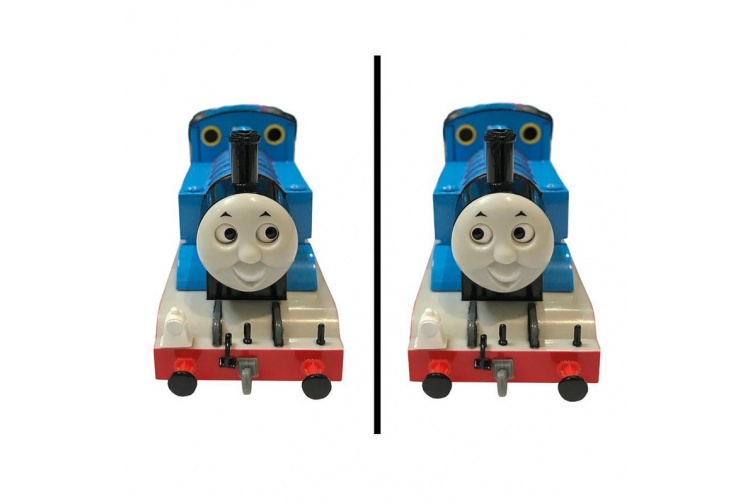 Bachmann 00642BE Thomas With Annie And Clarabel Set Thomas Moving Eyes