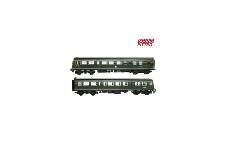 Bachmann 32-285ASF Class 101 DMU BR GREEN (SPEED WHISKERS) 