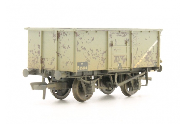 Bachmann 37-253B BR 16T Steel Mineral Wagon BR Grey (Early)