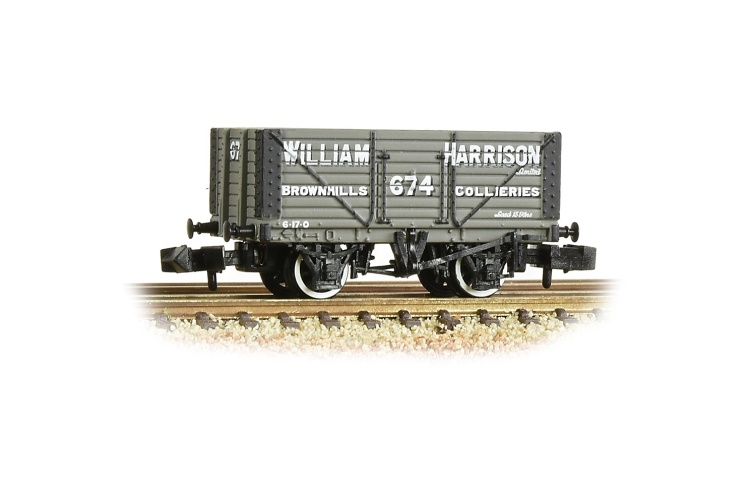 bachmann-377-209-8-plank-wagon-fixed-end-william-harrison-grey