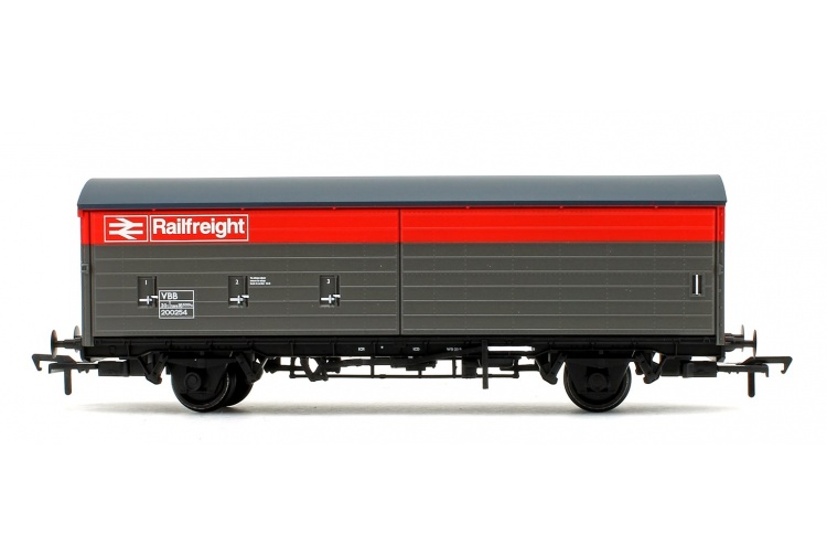 Bachmann 38-128 BR VBA Van BR Railfreight Red & Grey Side
