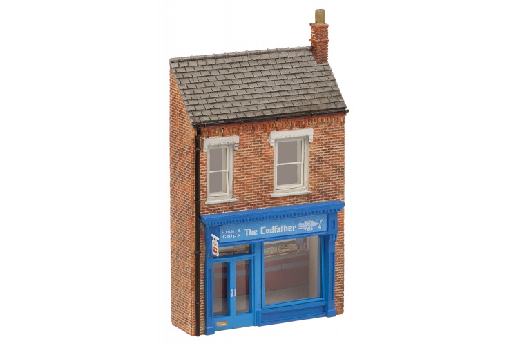 Bachmann 42-266 Low Relief 'The Cod Father' Fish & Chip Shop