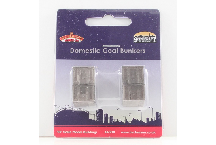 Bachmann 44-538 Domestic Coal Bunkers 4 Package